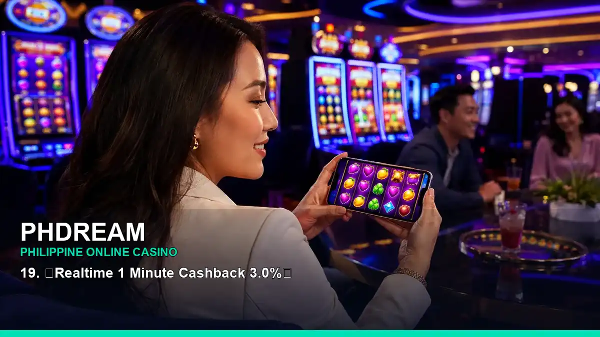 PHDREAM mobile casino entertainment with a vibrant layout created for Philippine players aged 21+